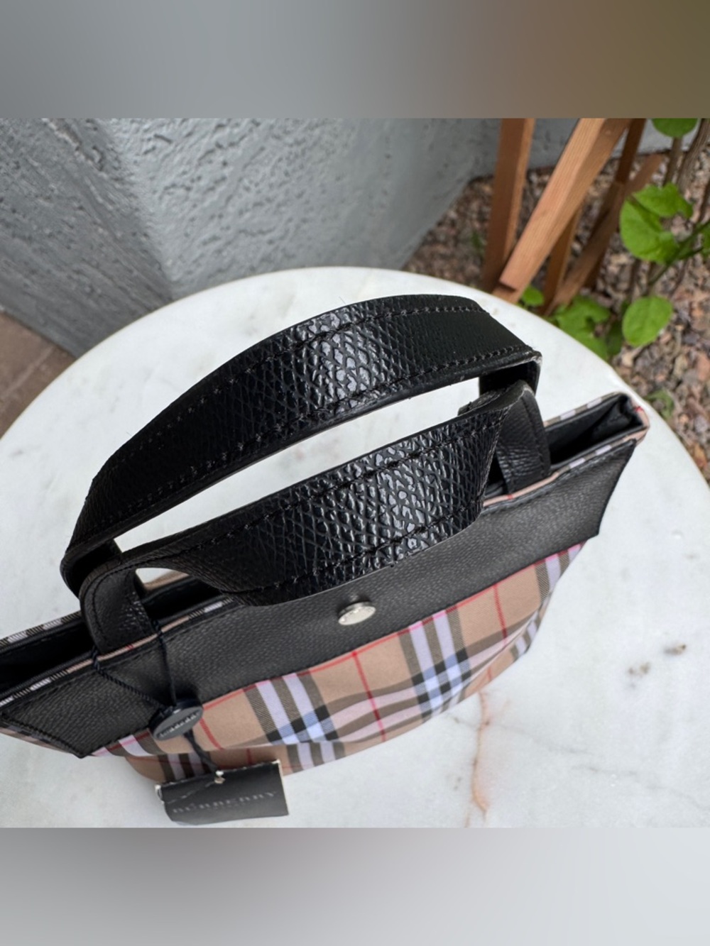 Burberry London Nova Check Handbag - Picture 6 of 15